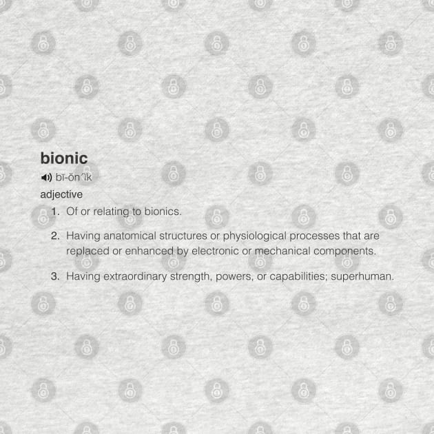 Bionic Definition in Black by YOPD Artist